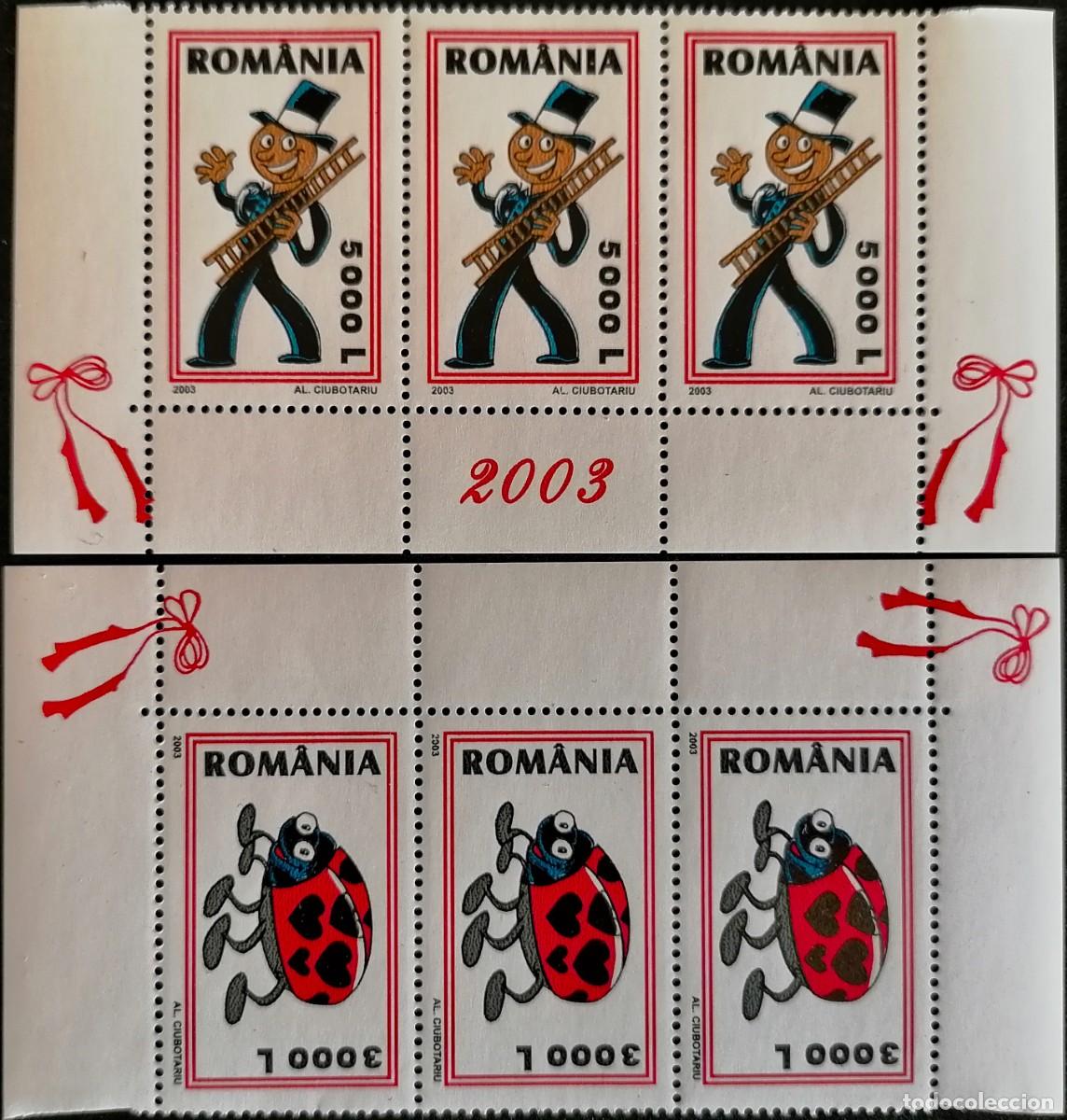 Sellos: RUMANIA 2003 - SAN VALENT&Iacute;N . - Foto 1