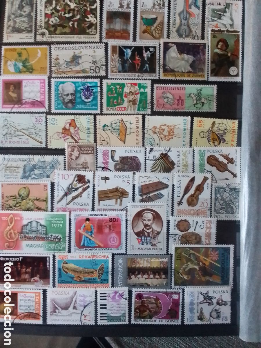Sellos: 100 Sellos , Tem&aacute;tica M&Uacute;SICA - Foto 2