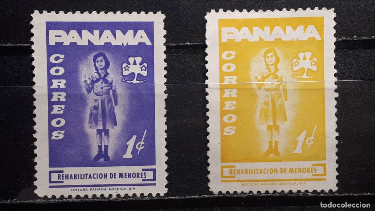 Sellos: PANAMA. A&Ntilde;O 1964. (*). Yvert 380, 383 - Foto 1