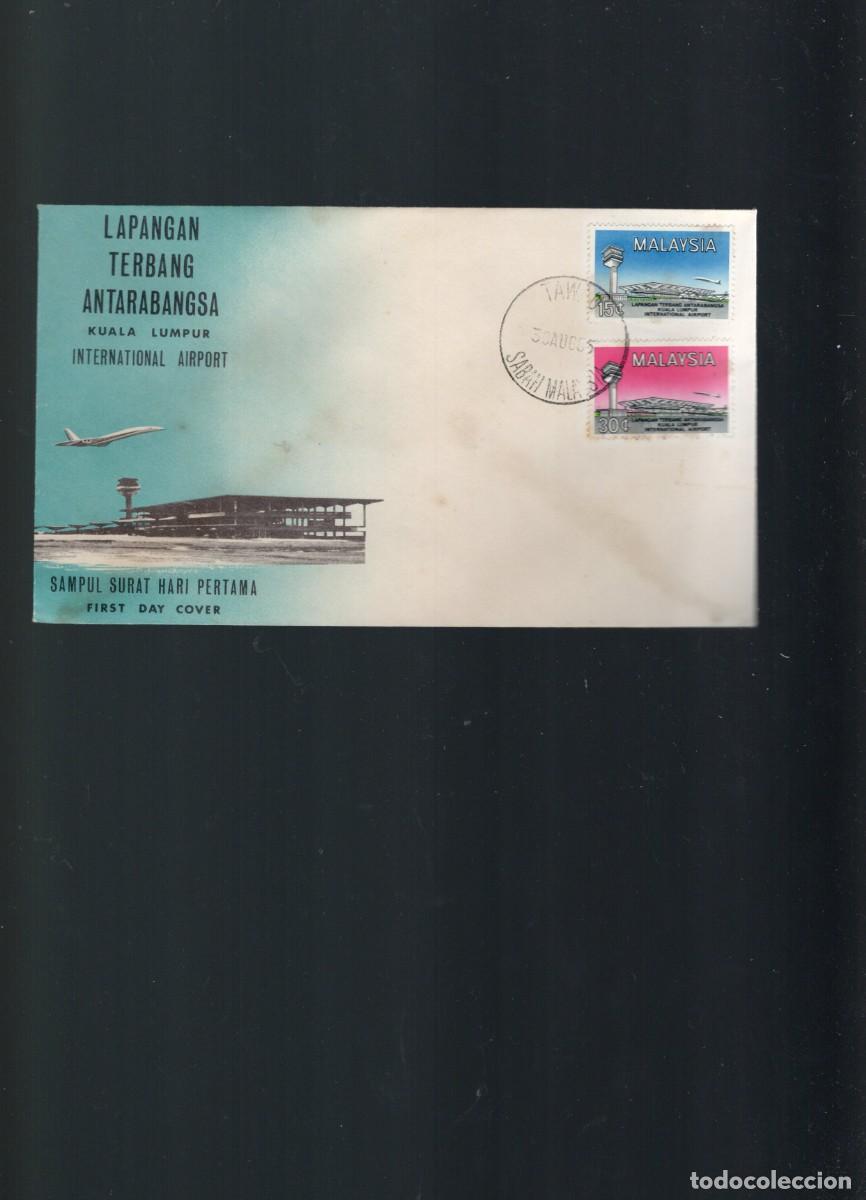 Sellos: PAIS ASIAFDC MALAYSIA 1965