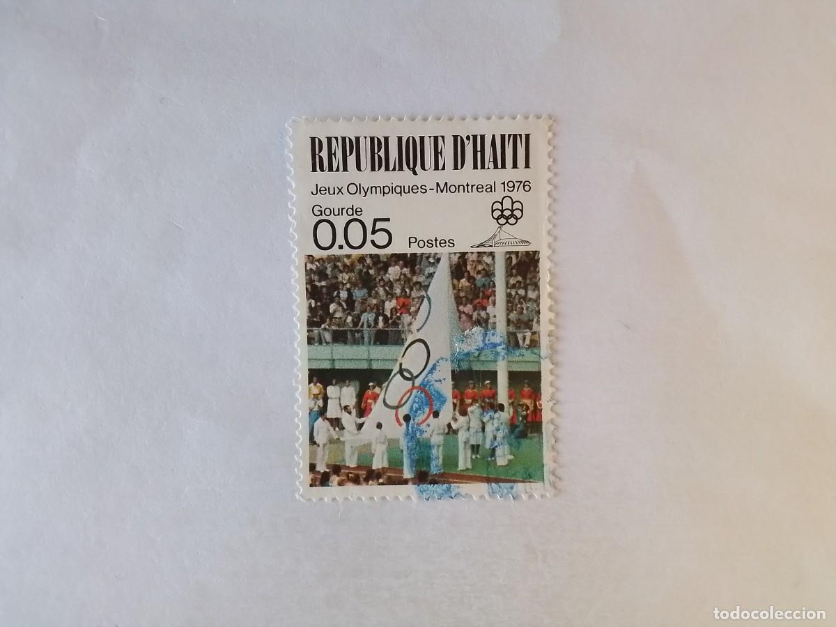 Sellos: A&Ntilde;O 1976 HAIT&Iacute; SELLO USADO
