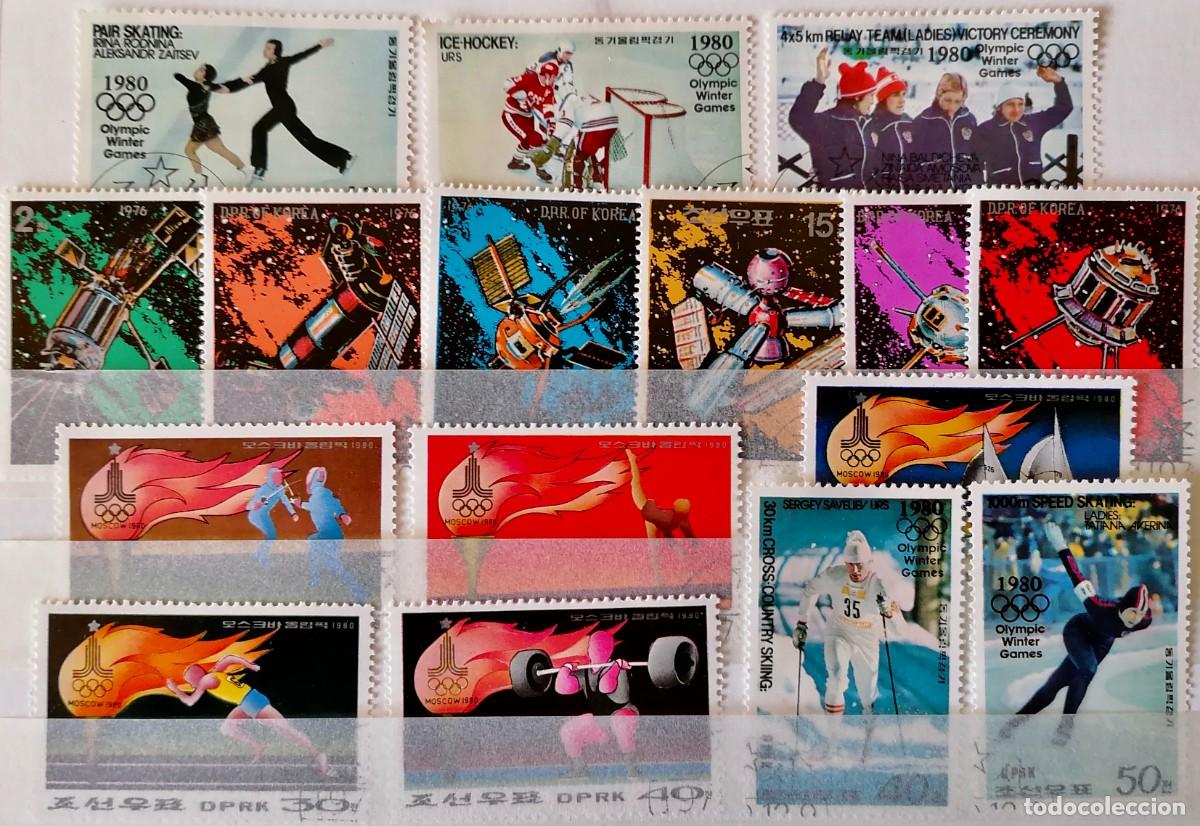 Sellos: COREA - LOTE / VARIOS TEMAS .