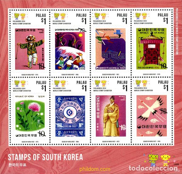 Sellos: 325956 MNH PALAU 2014 SELLO DE COREA DEL SUR