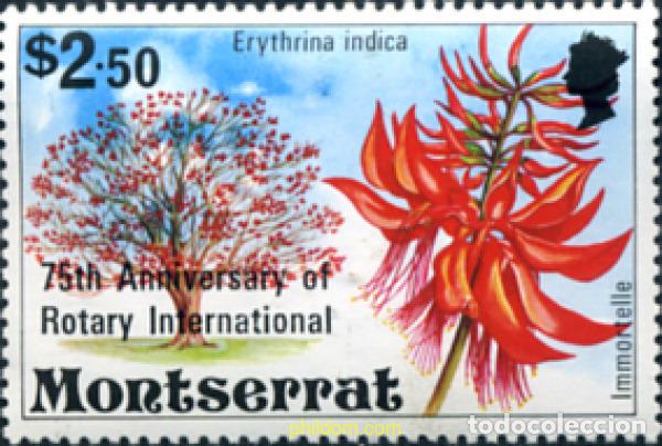 Sellos: 175678 MNH MONTSERRAT 1980 75 ANIVERSARIO DEL ROTARY INTERNATIONAL