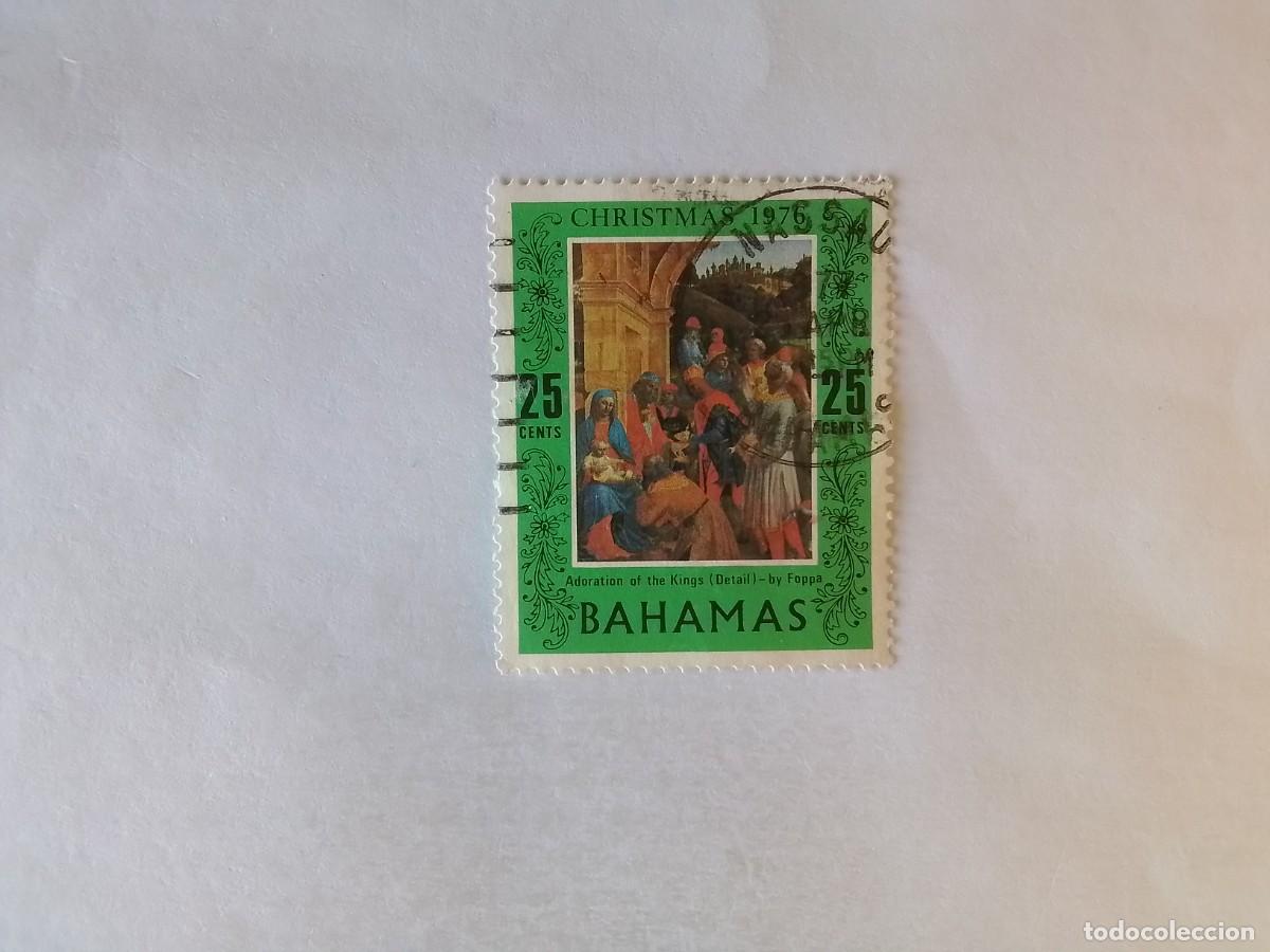 Sellos: A&Ntilde;O 1976 BAHAMAS SELLO USADO