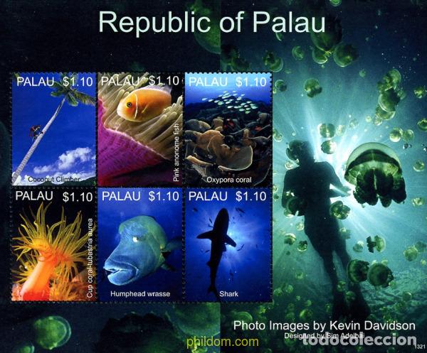 Sellos: 696045 MNH PALAU 2013 FAUNA MARINA