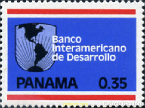 Sellos: 160619 MNH PANAMA 1980 BANCO DE DESARROLLO INTERAMERICANO