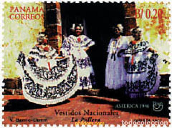 Sellos: 32903 MNH PANAMA 1997 AMERICA-UPAEP 1996 - TRAJES REGIONALES