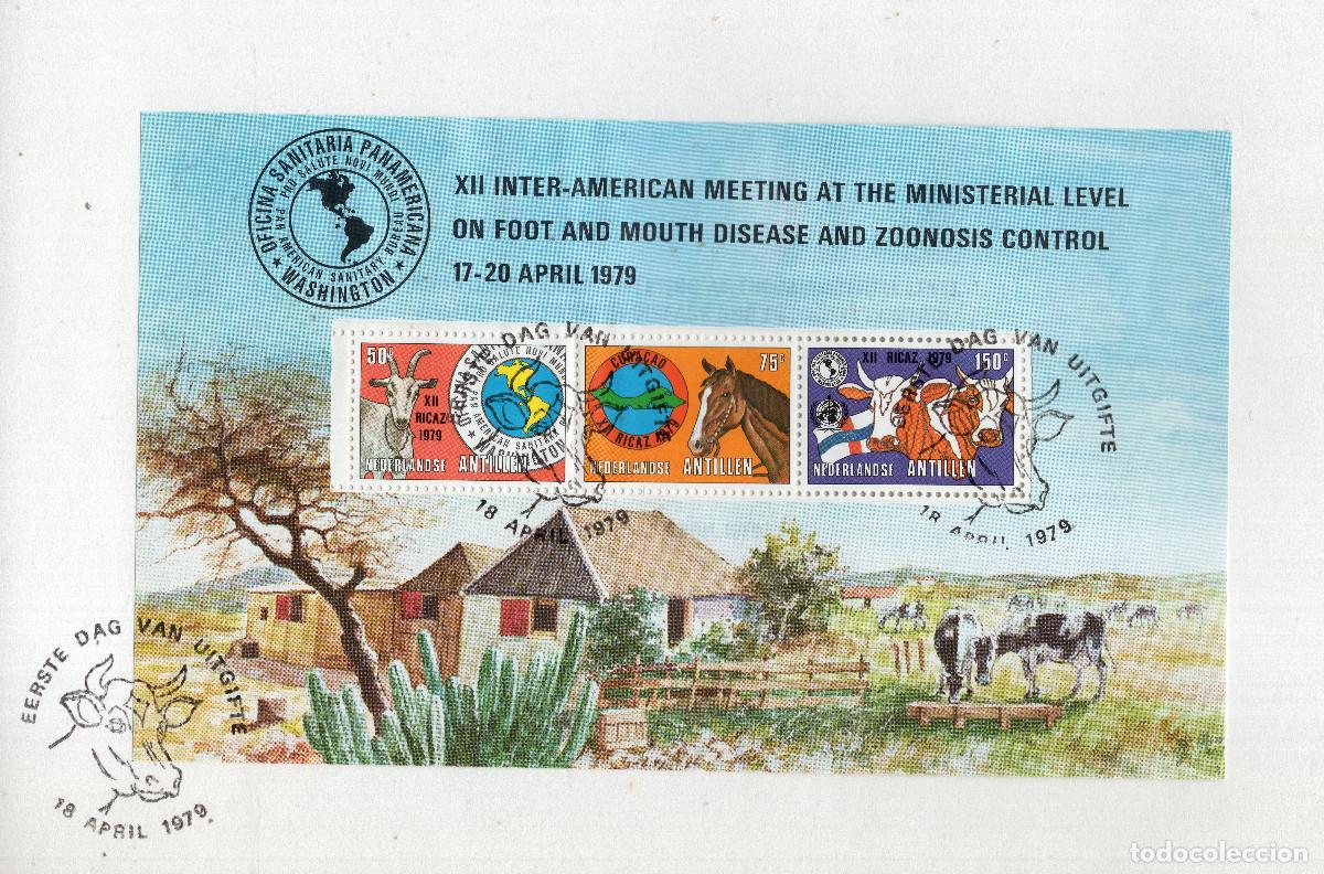 Sellos: ANTILLAS HOLANDESAS 1979 STAMP MICHEL AN BL9