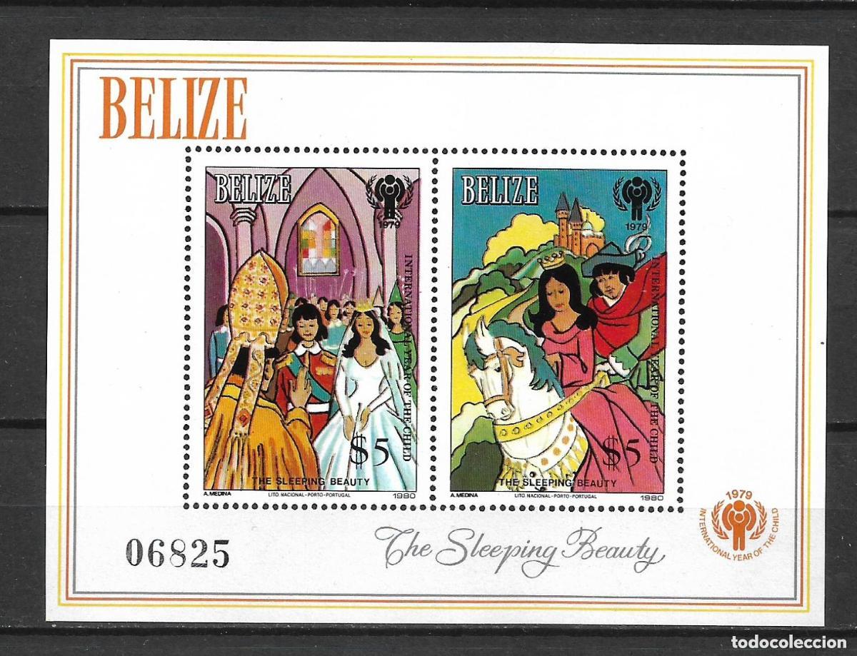Sellos: belize 1980 scott 521 a&ntilde;o internacional del ni&ntilde;o ** mnh 25&euro; - 31/12