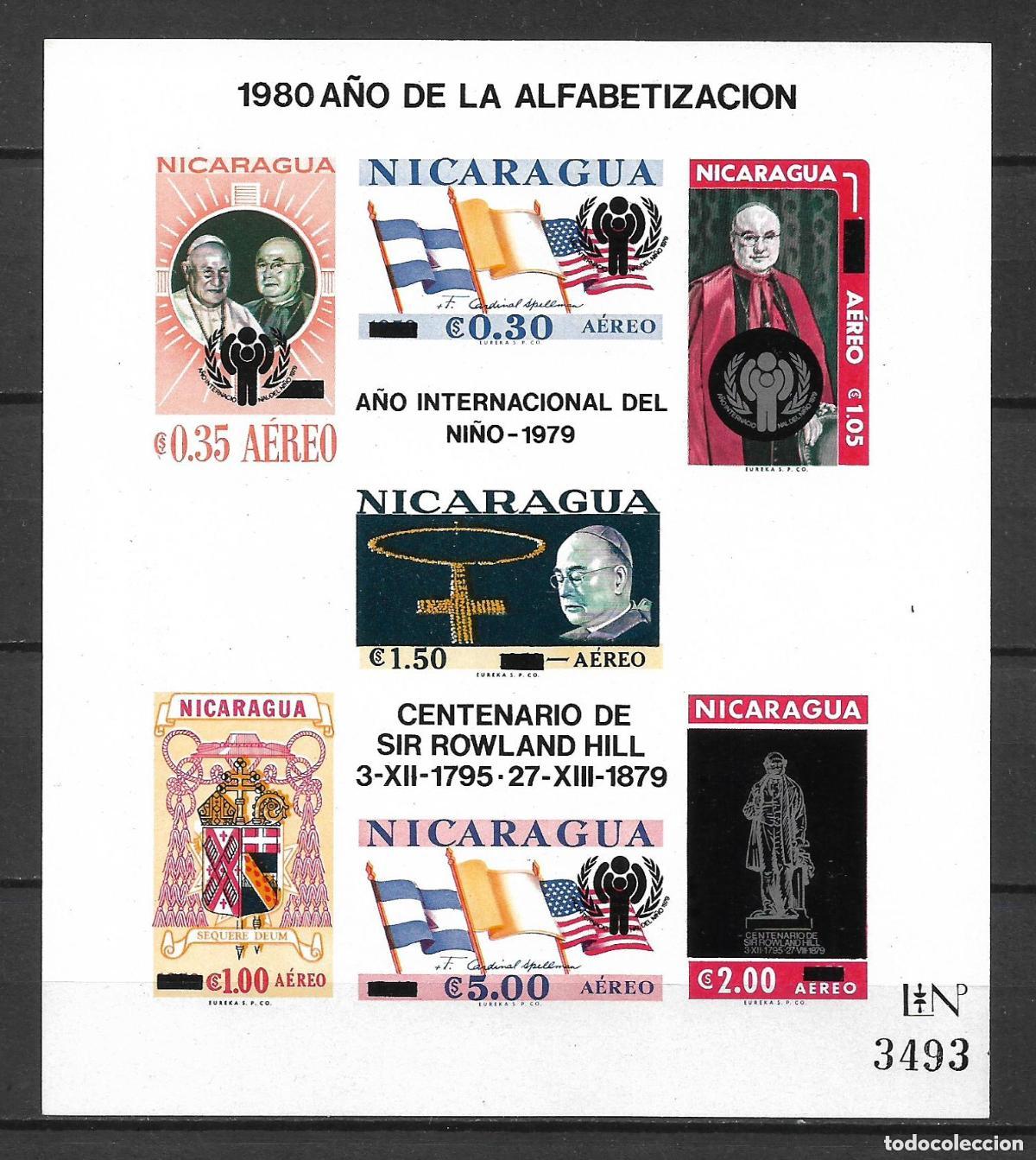 Sellos: belize 1980 michel bloque 116 Campa&ntilde;a de Alfabetizaci&oacute;n sin dentar ** mnh - 31/12