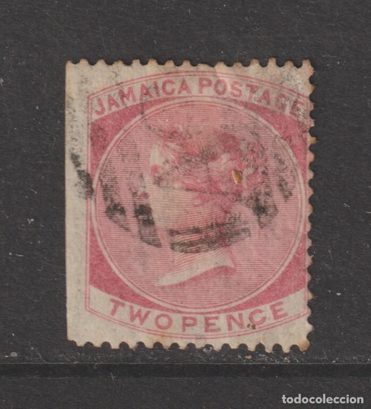 Sellos: Jamaica 1860-63 - Yvert 2 usado