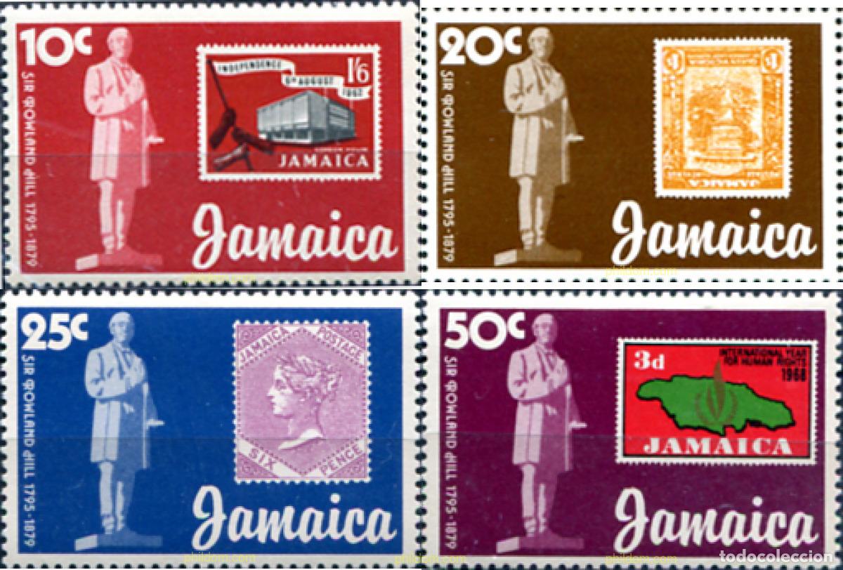 Sellos: 176425 MNH JAMAICA 1979 100 ANIVERSARIO DE LA MUERTE DE SIR ROWLAND HILL