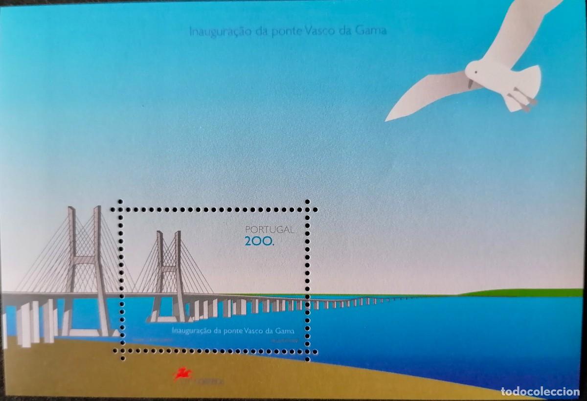 Sellos: PORTUGAL 1998 - PUENTE VASCO DE GAMA .