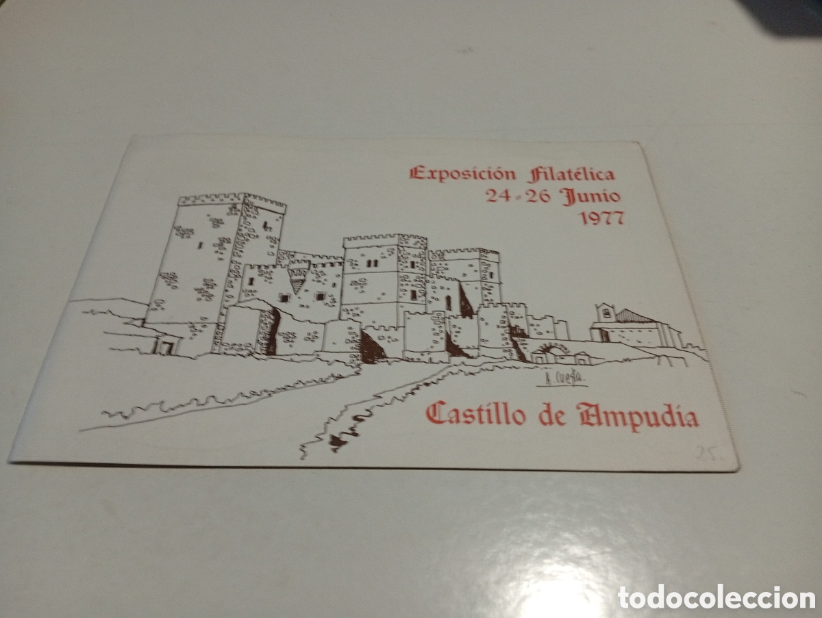 Sellos: Matasellos Especial castillo de Ampudia, Palencia