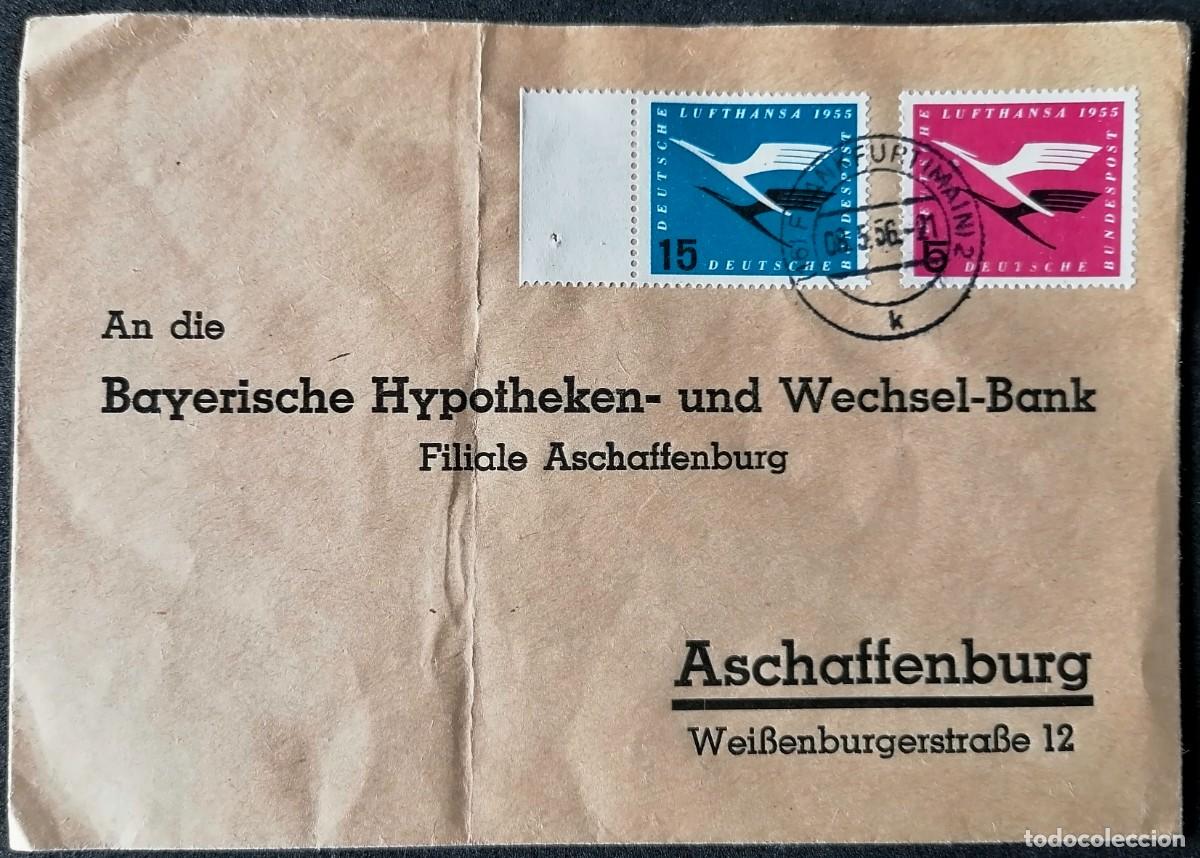 Sellos: ALEMANIA - 1 SOBRE / LUFTHANSA .