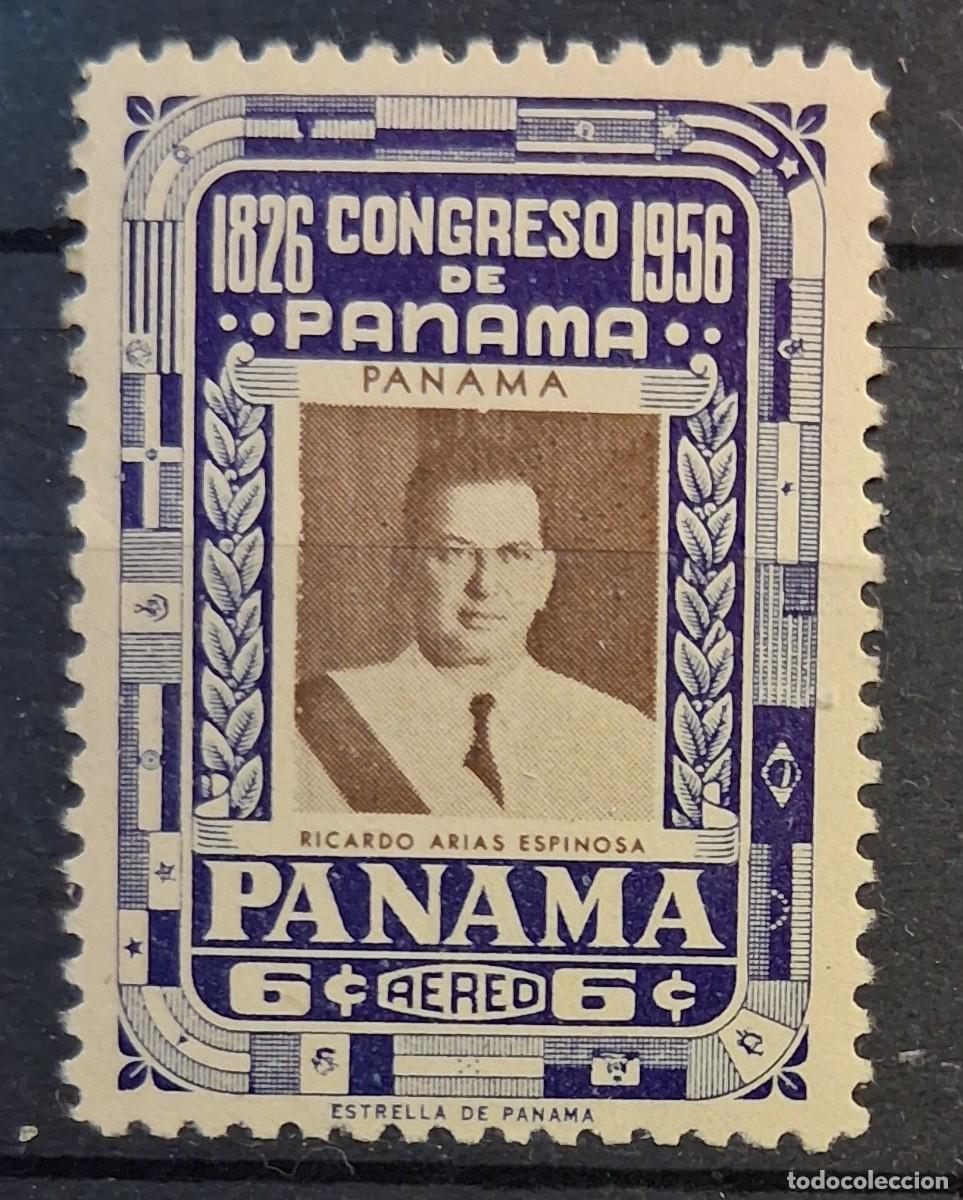 Sellos: PANAM&Aacute;, 1956, CAT.YT.PA.158. - Foto 1