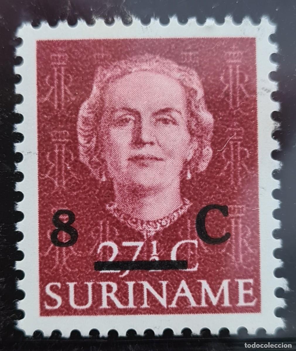 Sellos: Sello de Surinam 1959: tipo de 1950 sobrecargado