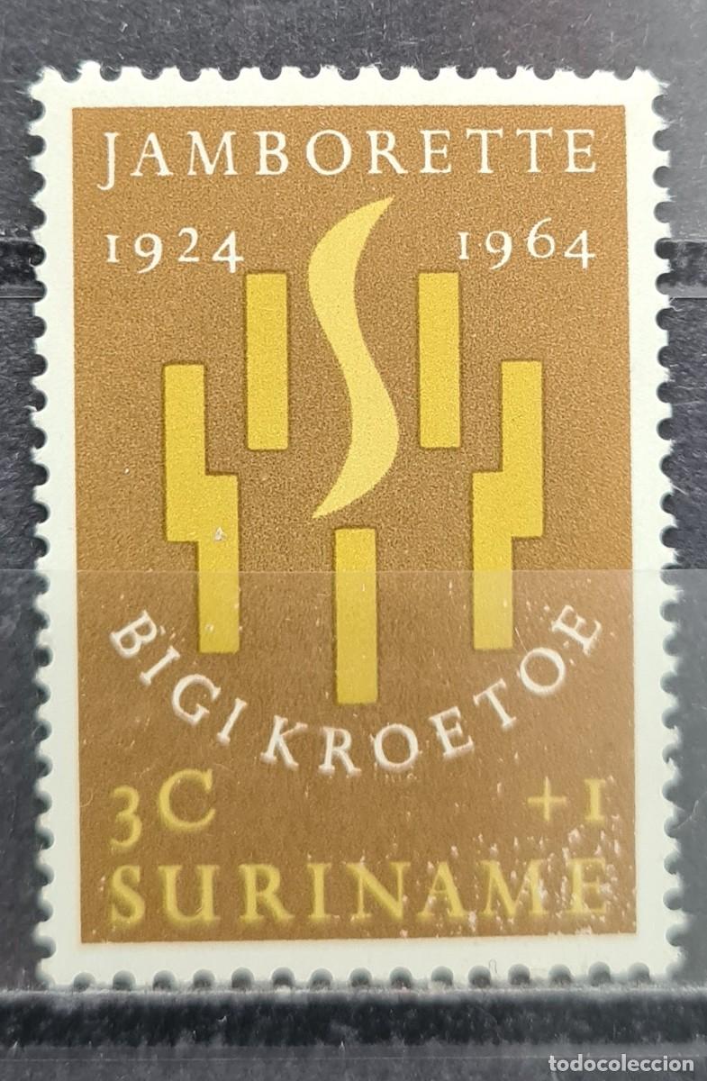 Sellos: Sello de Surinam 1964: 40 aniversario del Escoltismo local
