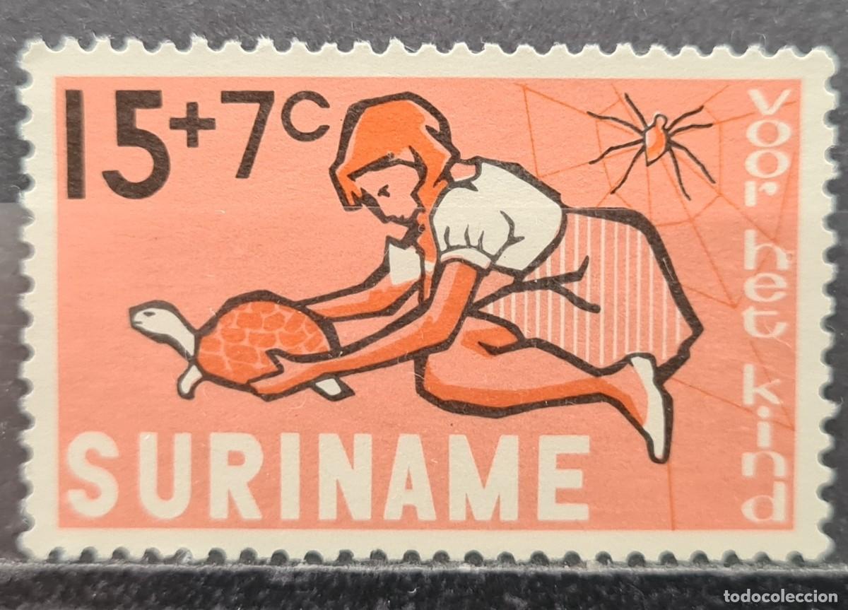 Sellos: Sello de Surinam 1965: sobretasa pro infancia
