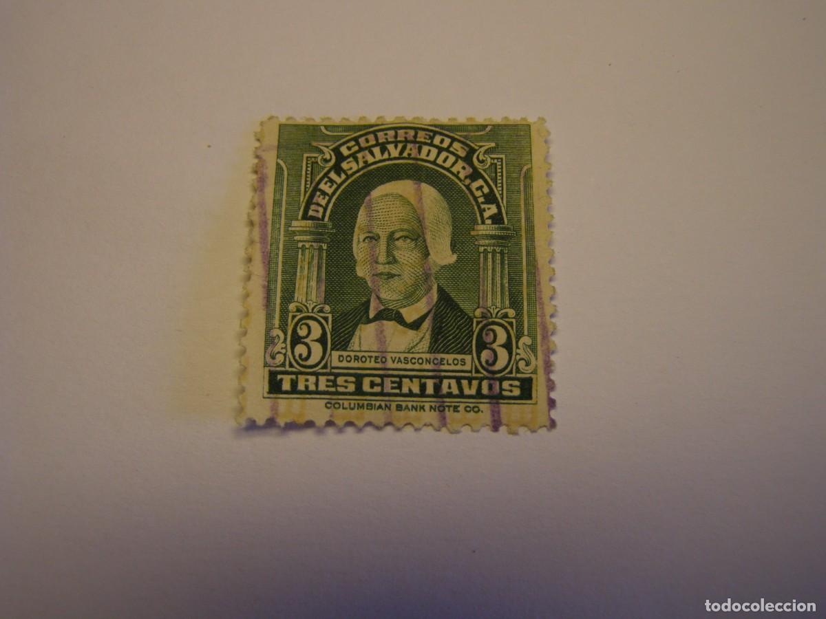 Sellos: Sello antiguo de El Salvador. - Foto 1