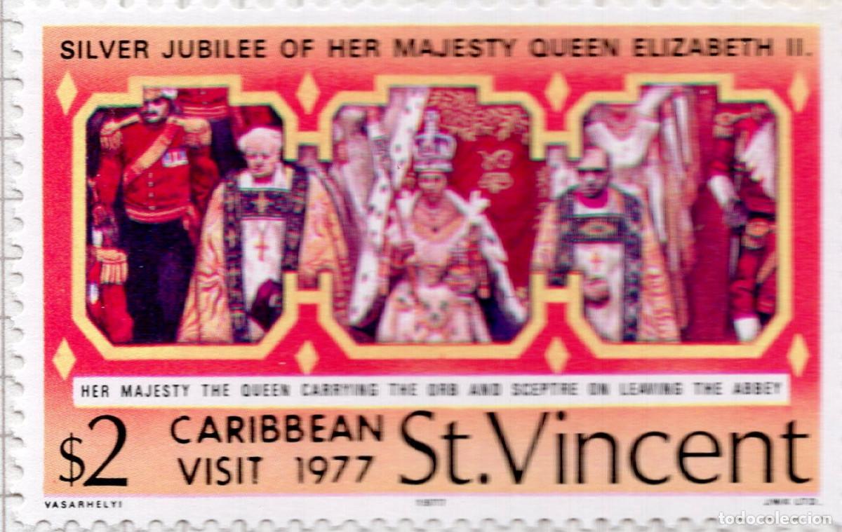 Sellos: SAINT VICENT AND GRENADINES 1977 SSTAMP MICHEL VC 484