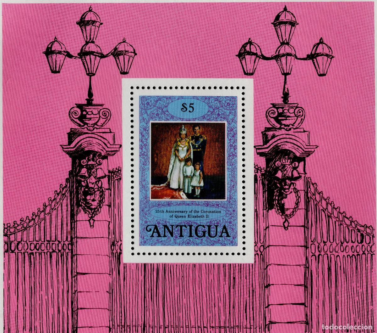 Sellos: ANTIGUA 1978 SOUVENIR-SHEET MICHEL AG BL36
