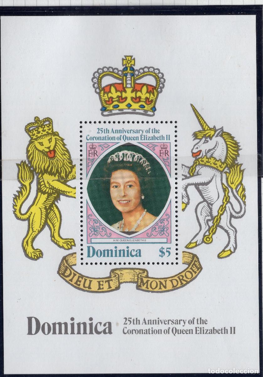 Sellos: DOMINICA 1978 STAMP MICHEL DM BL49