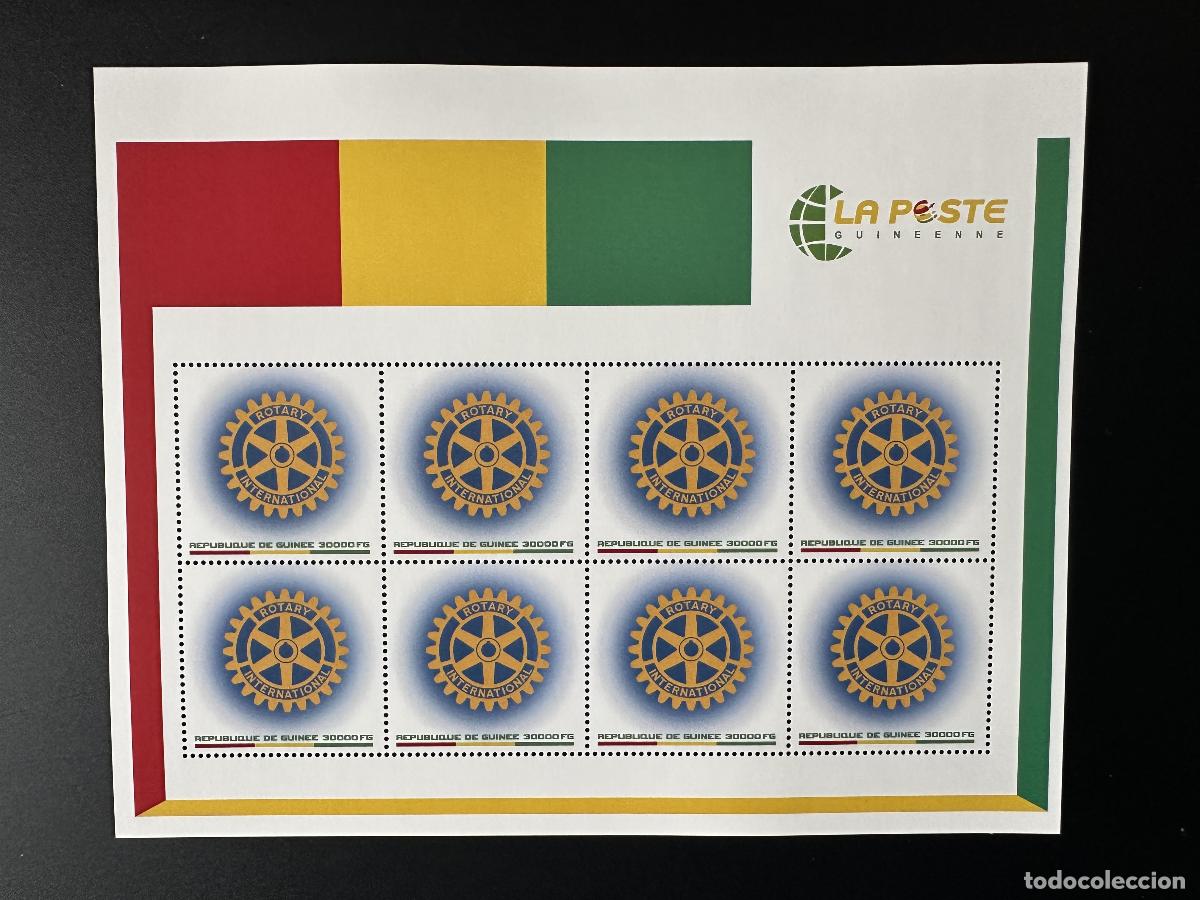 Sellos: Guinea 2023 Mi. 18133 Personalizado Rotary Club International