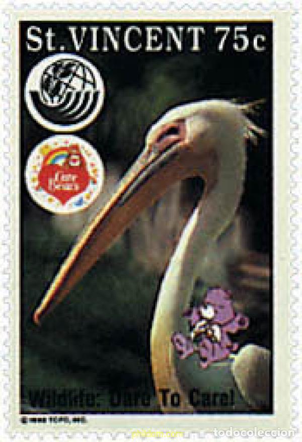 Sellos: 68489 MNH SAN VICENTE 1992 PROTECCION DE LA NATURALEZA