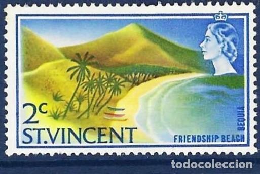 Sellos: San Vicente 1965 - Mi 206 - YT 208 - Bah&iacute;a de la Amistad en Bequia - MNH**