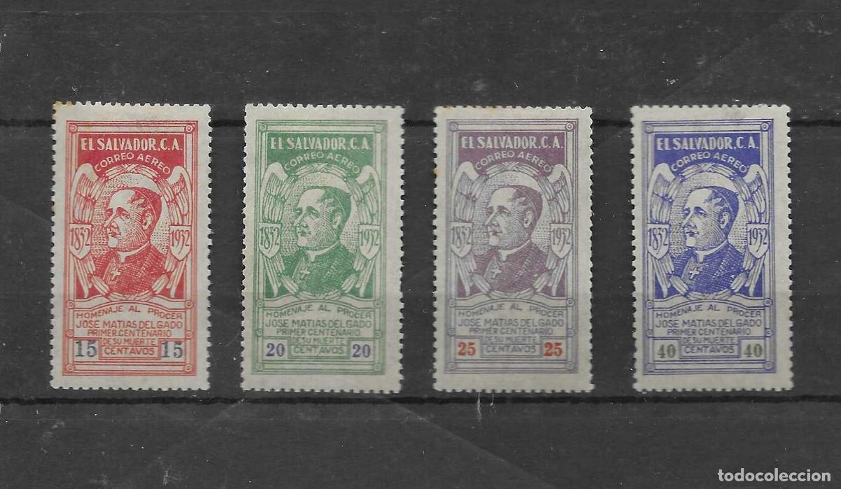 Sellos: Serie a&eacute;rea completa nueva de El Salvador de 1932