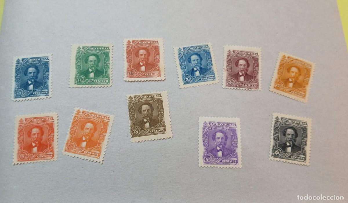Sellos: Serie completa Honduras 1893 - Foto 1