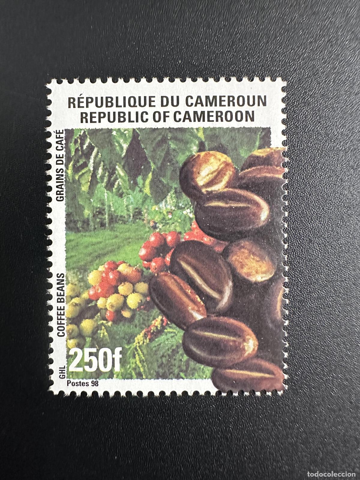 Sellos: Camer&uacute;n Kamerun 1998 Mi. 1231 granos de caf&eacute; 250 F