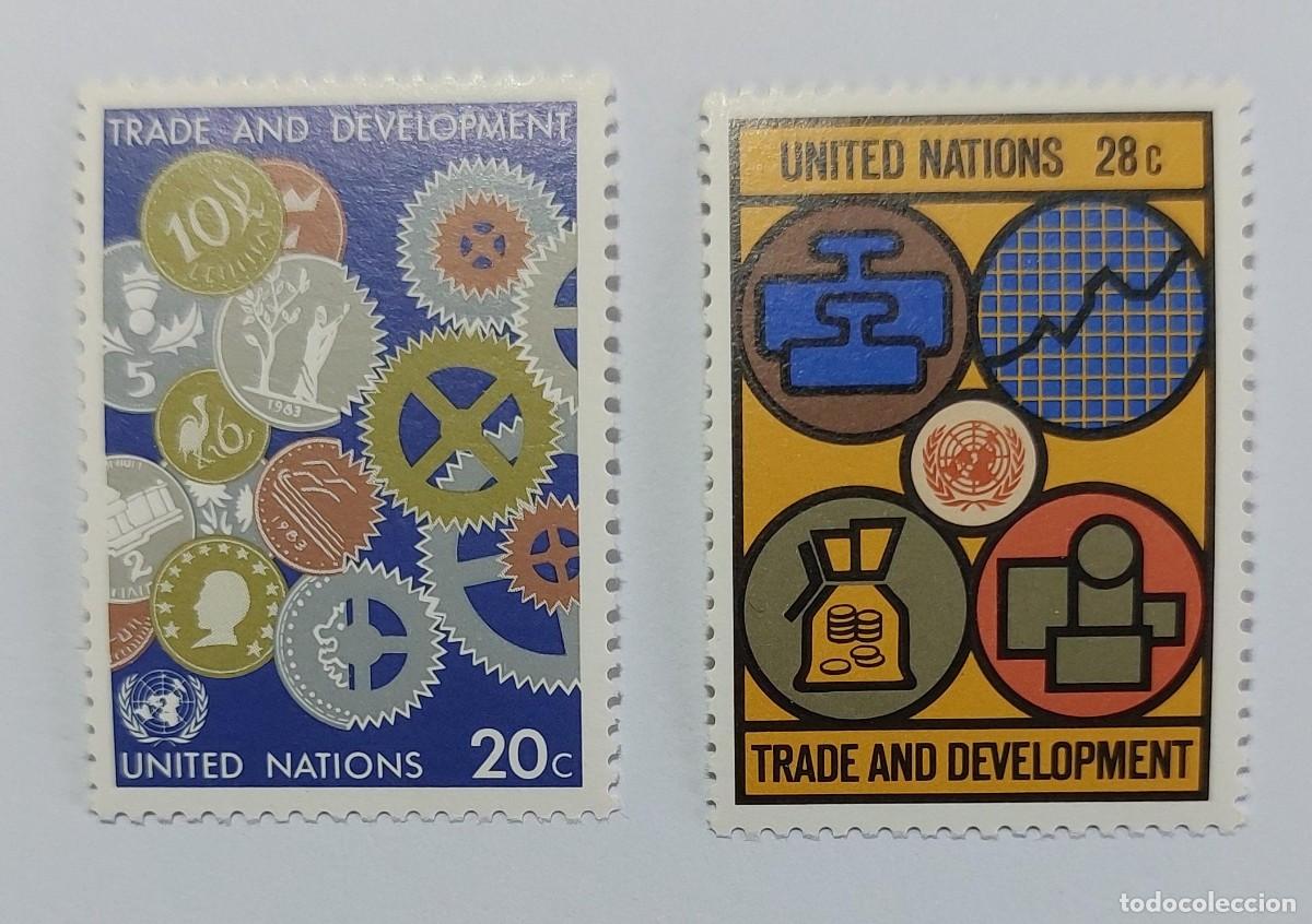 Sellos: Naciones Unidas en Nueva York 1983, Comercio y Desarrollo ** MNH
