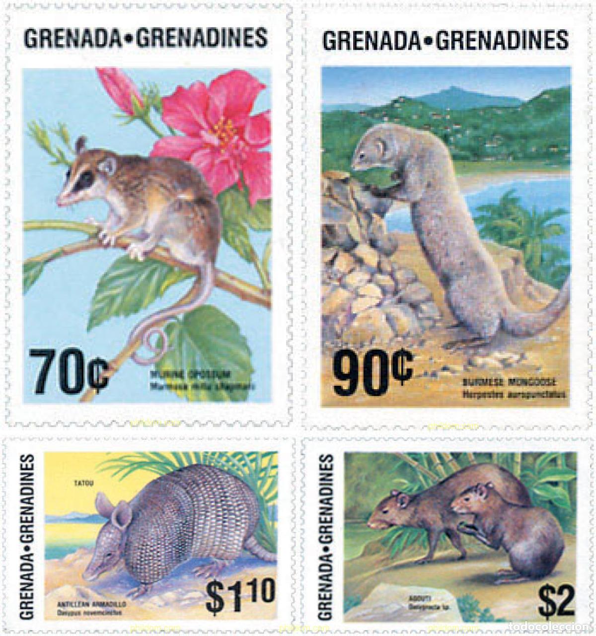 Sellos: 320091 MNH GRANADA GRANADINAS 1986 FAUNA