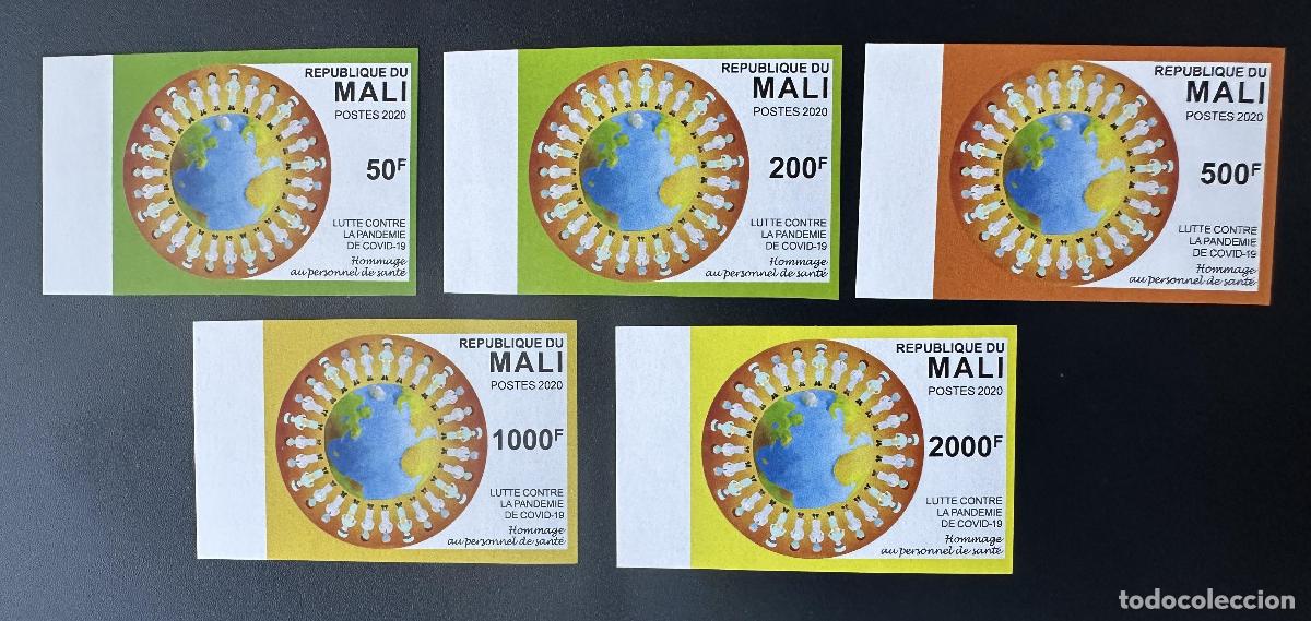 Sellos: Mali 2020 Mi. 2660 - 2664 ND Lucha contra la pandemia COVID-19 de coronavirus