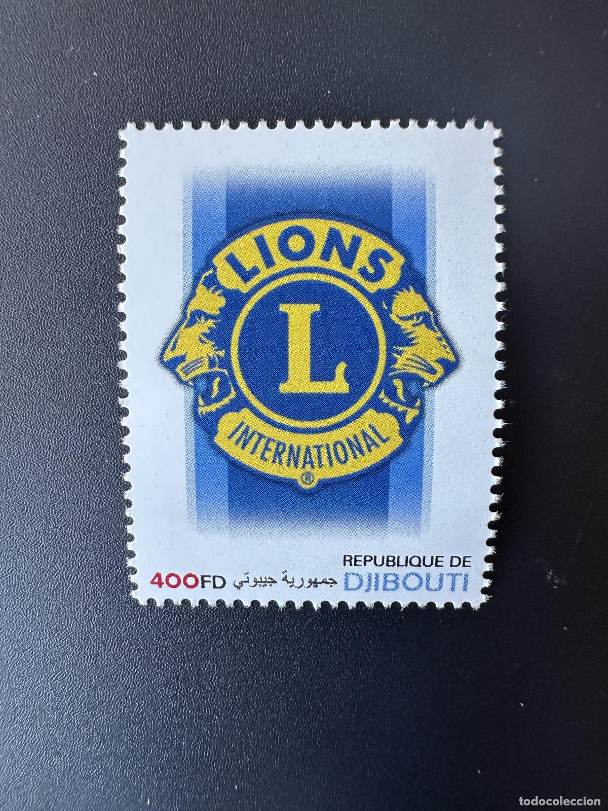 Sellos: Yibuti Schibuti 2023 Mi.? Sello personalizado de Lions Club International