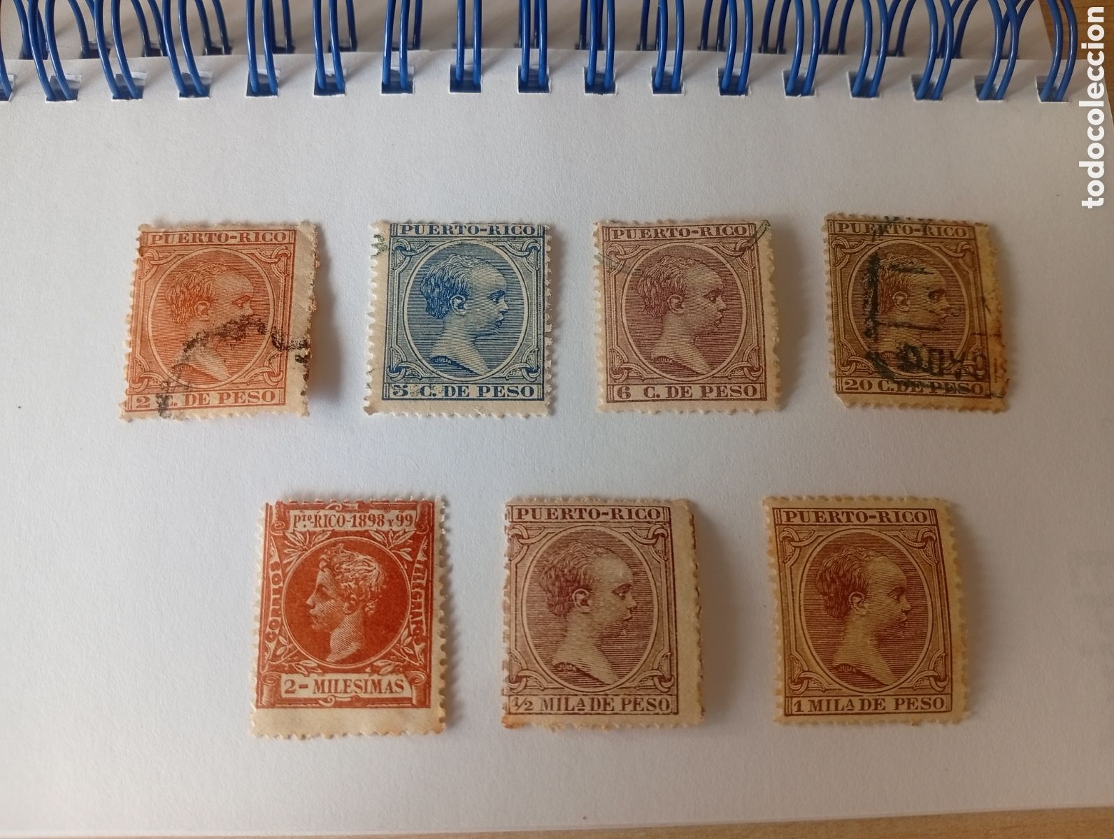 Sellos: sellos varios de Puerto Rico