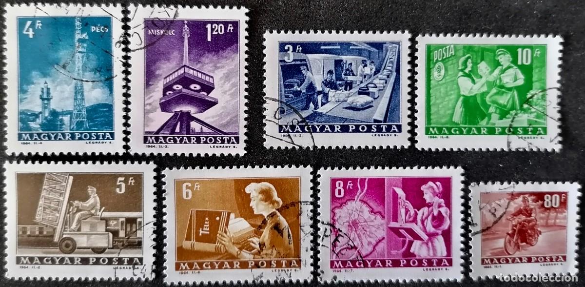 Sellos: HUNGRIA 1964 - CORREOS Y TELECOMUNICACIONES .