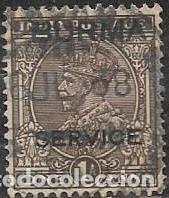 Sellos: BIRMANIA BRIT&Aacute;NICA SERVICIOS YVERT 4 - Foto 1