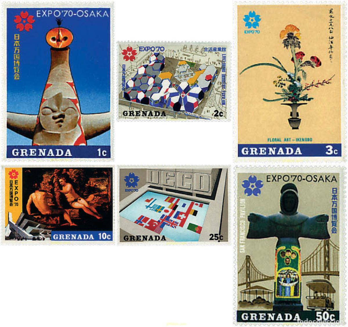 Sellos: 91310 MNH GRANADA 1970 EXPO 70. EXPOSICION UNIVERSAL DE OSAKA