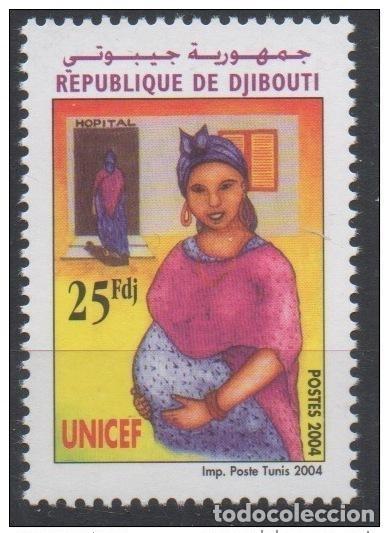 Sellos: Djibouti Schibuti 2004 Mi. 799 nueve mujeres de UNICEF Frau MNH RARE