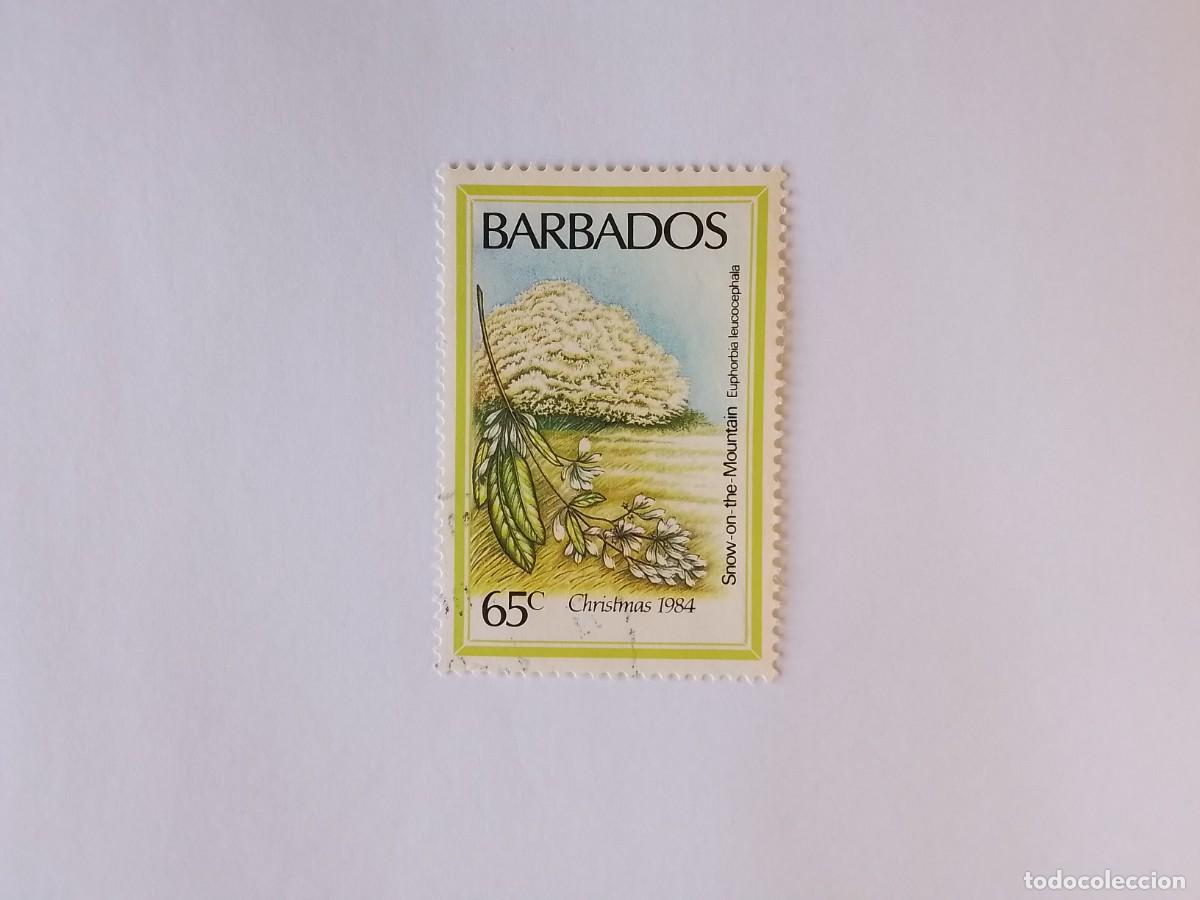 Sellos: A&Ntilde;O 1984 BARBADOS SELLO USADO