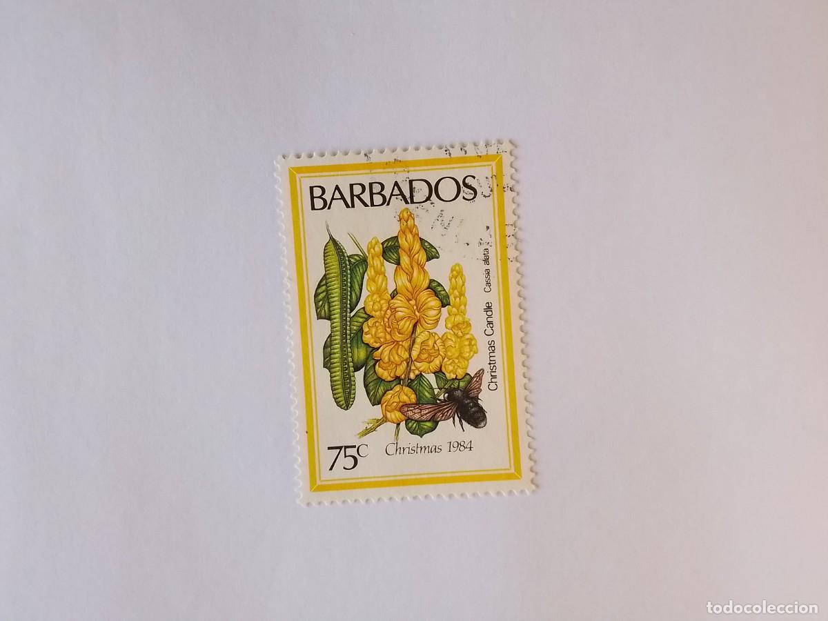 Sellos: A&Ntilde;O 1984 BARBADOS SELLO USADO