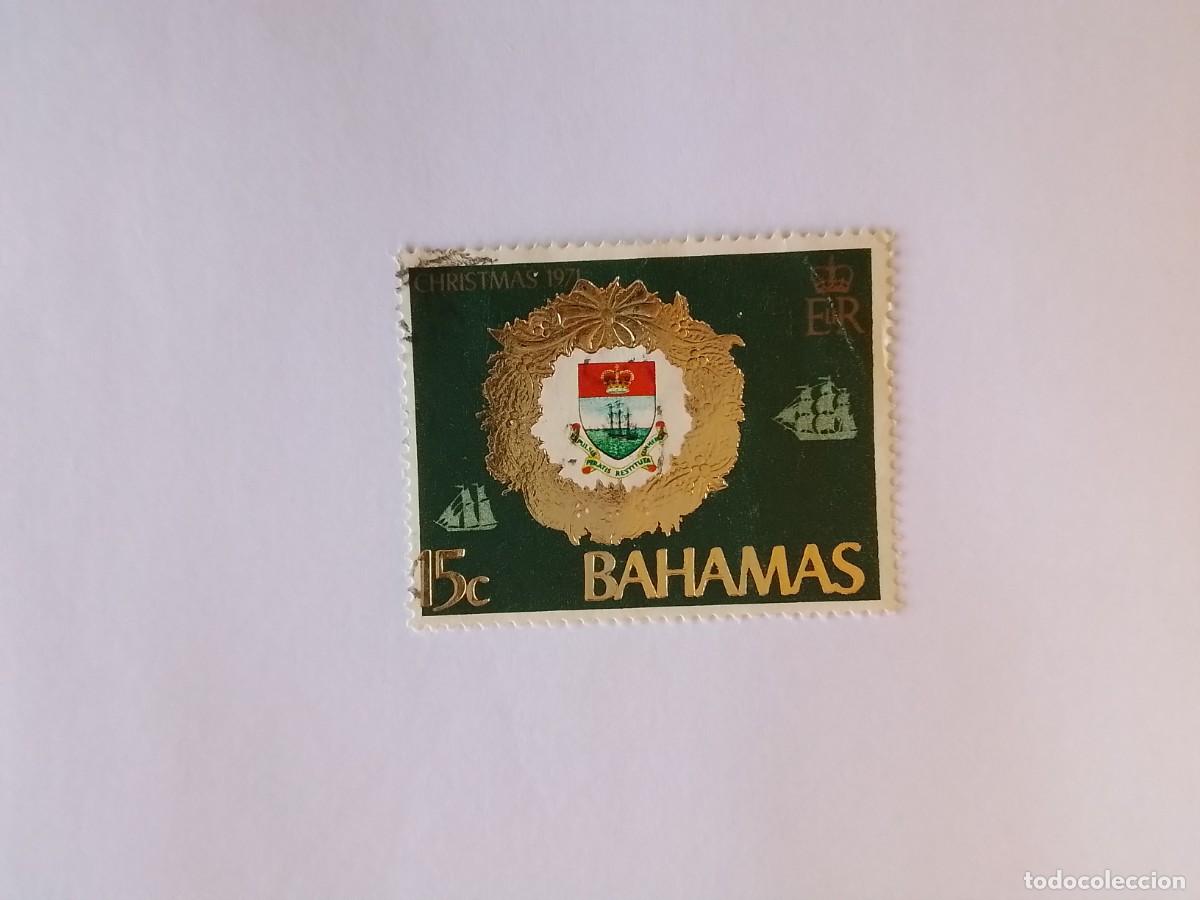 Sellos: A&Ntilde;O 1971 BAHAMAS SELLO USADO