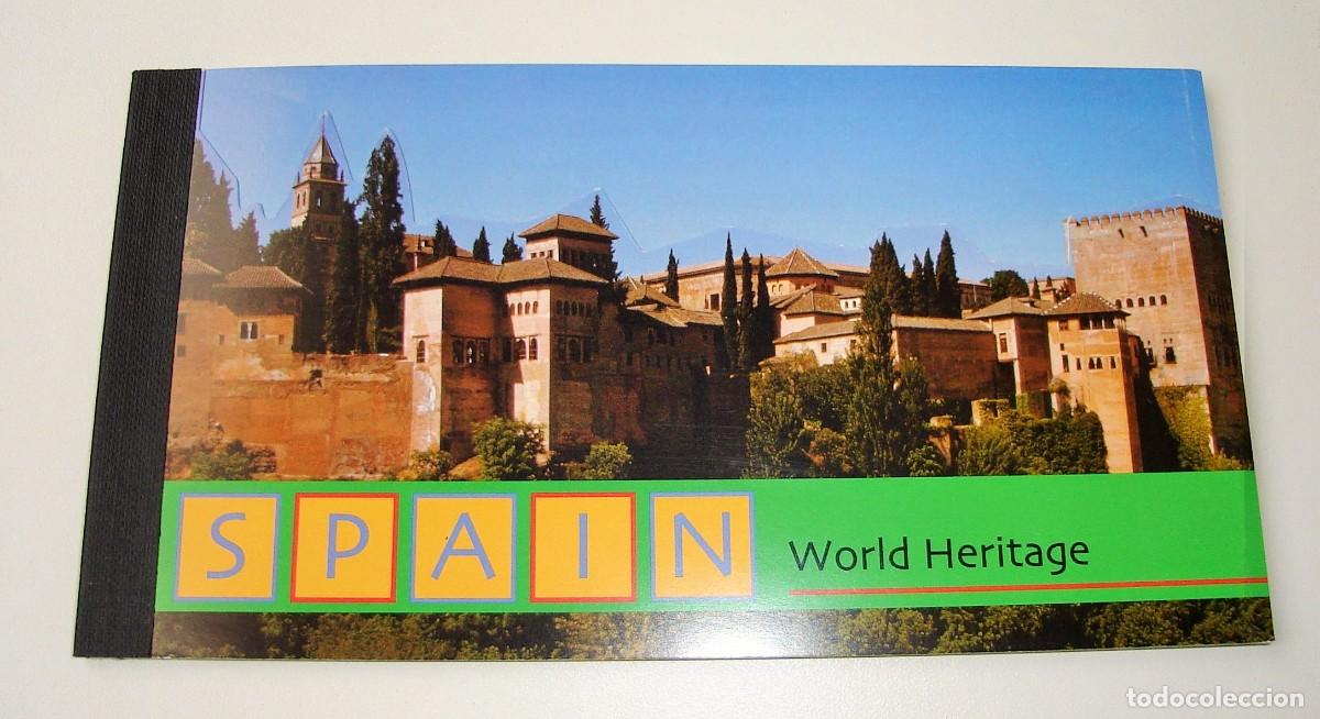 Sellos: FILATELIA CORREOS LIBRO DE SELLOS SPAIN WORLD HERITAGE LOTE 5