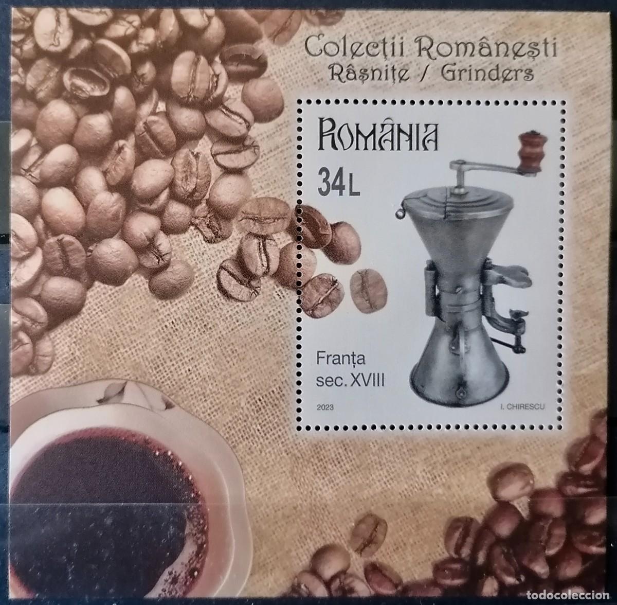 Sellos: RUMANIA 2023 - HB MOLINILLO DE CAF&Eacute; . - Foto 1