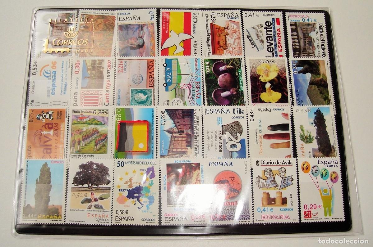 Sellos: COLECCION LOTE DE SELLOS DE EURO CORREOS VALOR FACIAL 16,89 EUROS LOTE 48