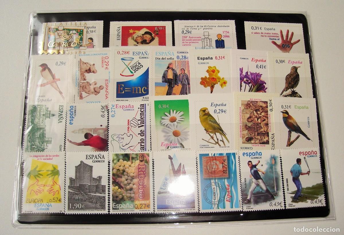 Sellos: COLECCION LOTE DE SELLOS DE EURO CORREOS VALOR FACIAL 19,74 EUROS LOTE 49